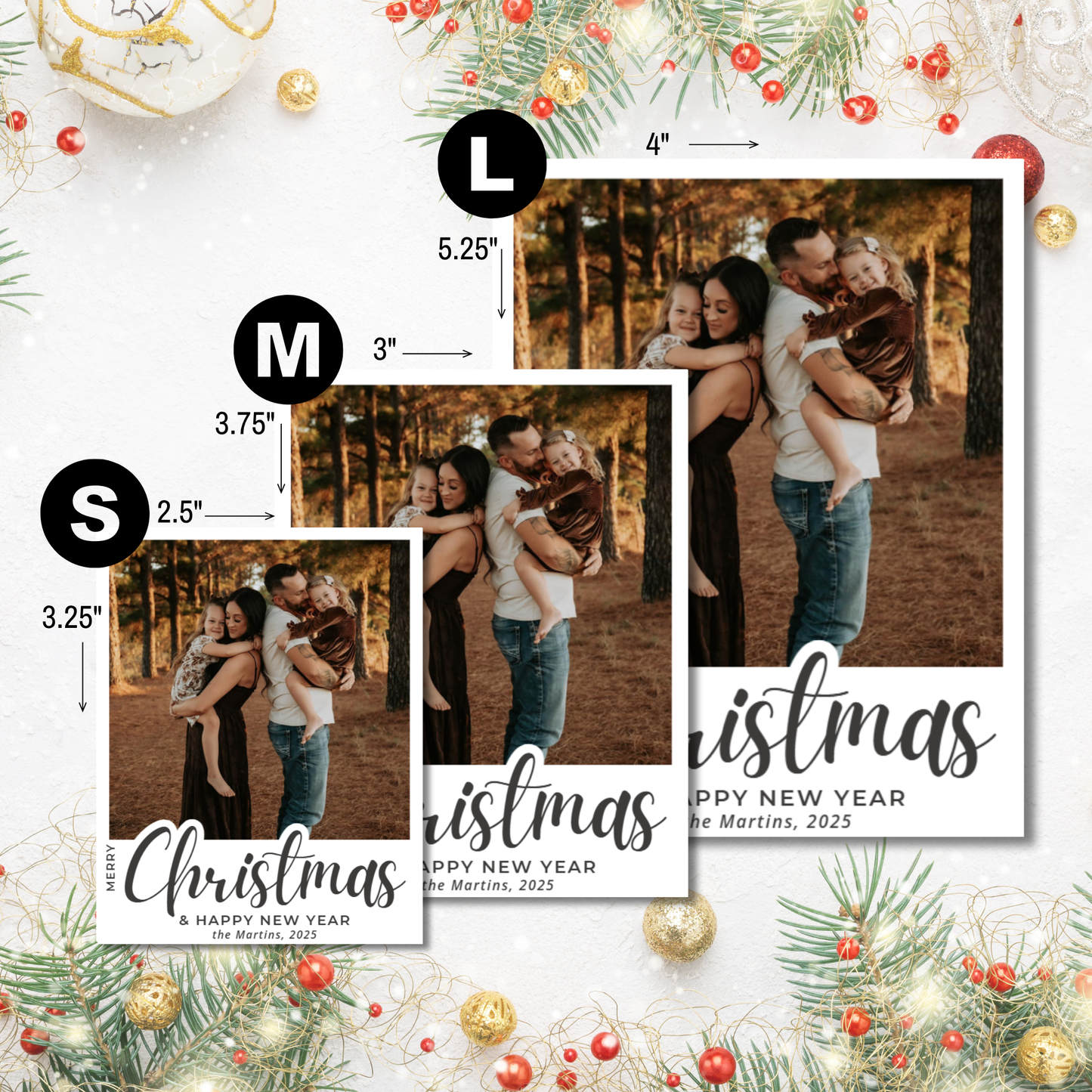 Magnetic Christmas Cards
