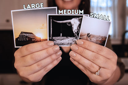 Large Custom Photo Magnets (3" x 3.75")